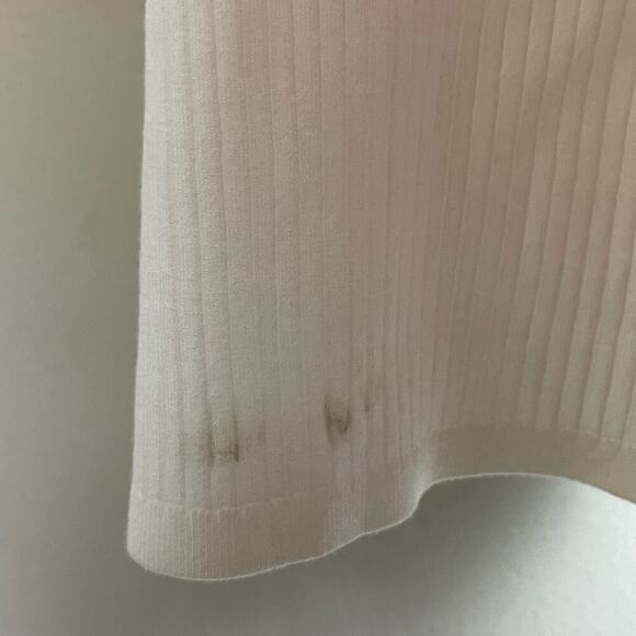 NWT Aritzia Sun Deh Jodie Crew Neck Tank Dress White Espace Size XL - Picture 9 of 10